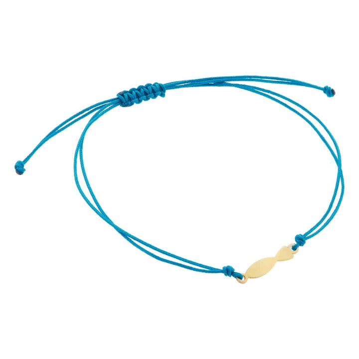 Fish Cord Bracelet Y10 - Eye M Summer - Ileana Makri store