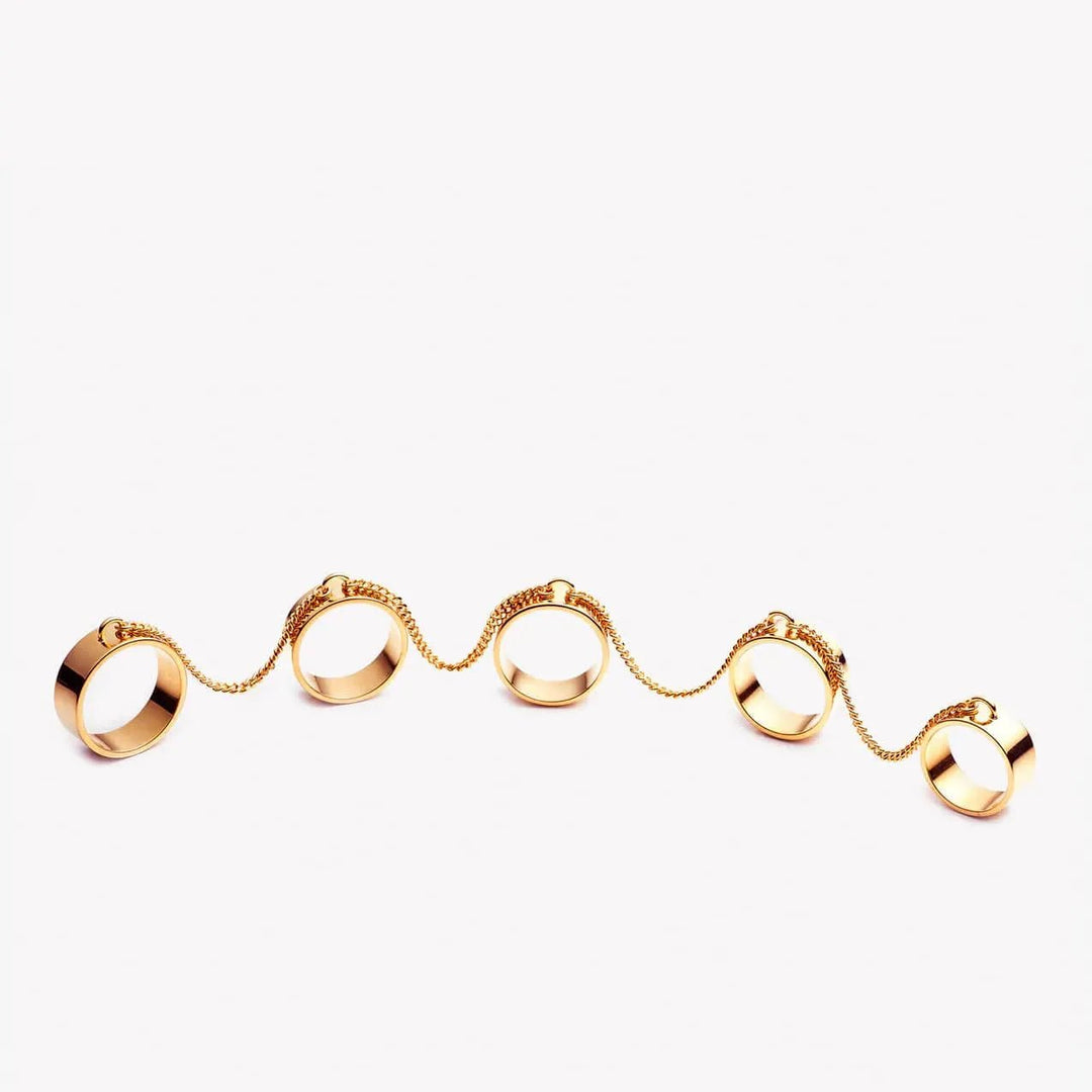 Five Finger Link Ring - Eddie Borgo - Ileana Makri