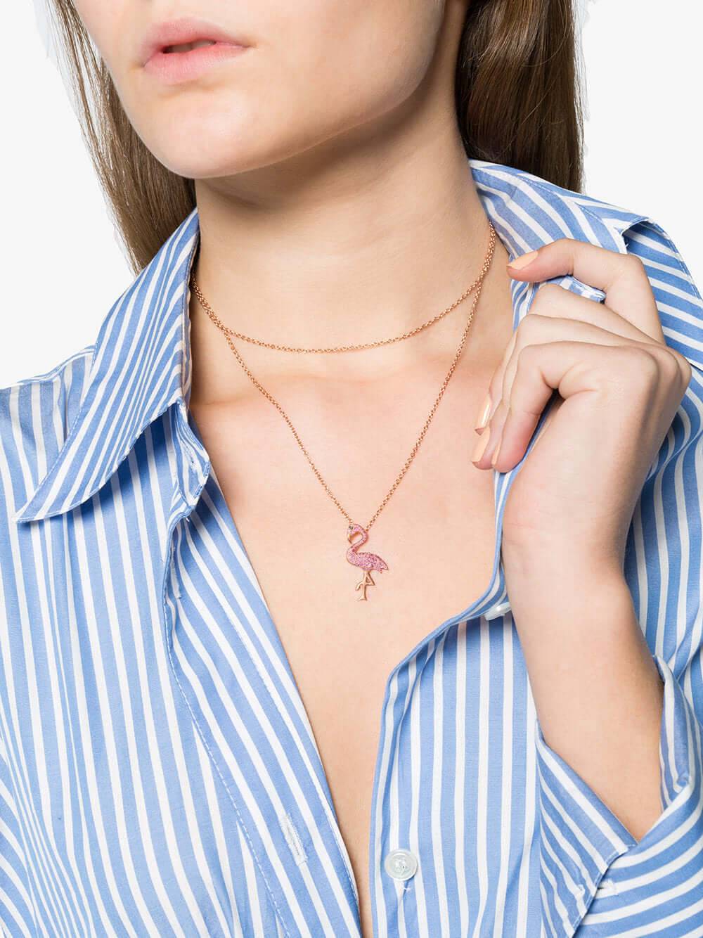 Flamingo Pendant - TROPICAL PARADISE - Ileana Makri