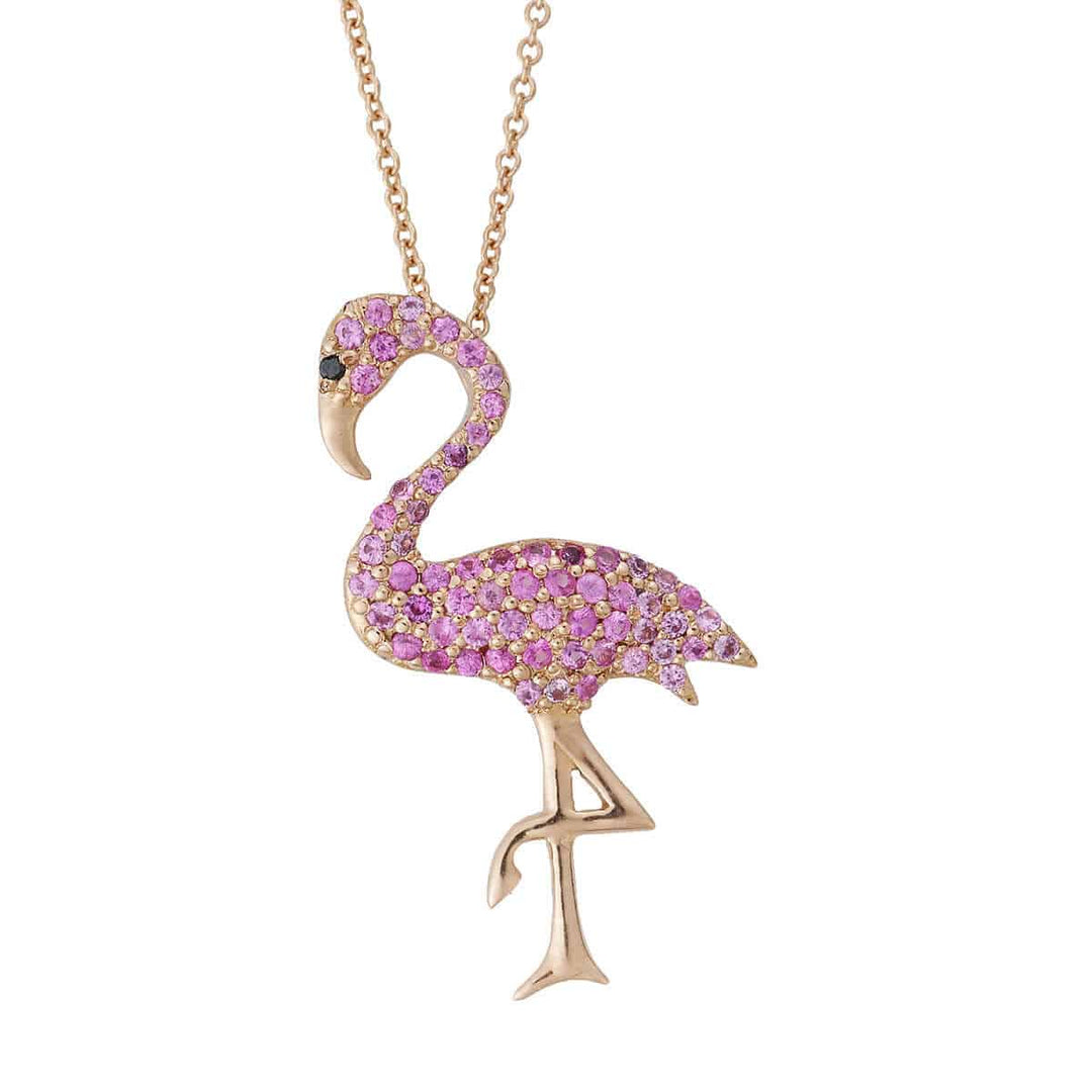 Flamingo Pendant - TROPICAL PARADISE - Ileana Makri store