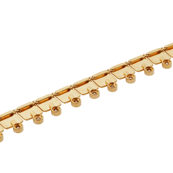 Floating Diamond Large Tile Necklace - Tile - Ileana Makri
