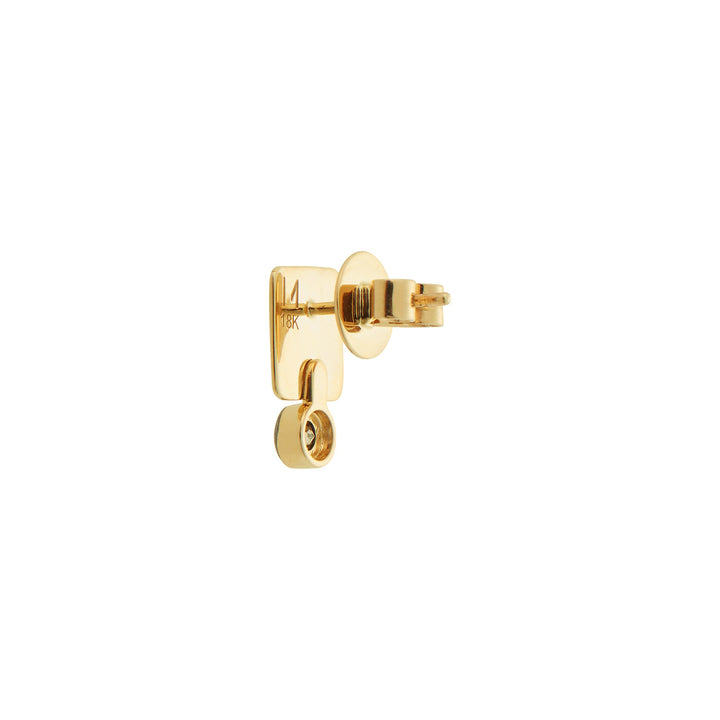 Floating Diamond Large Tile Studs - Tile - Ileana Makri
