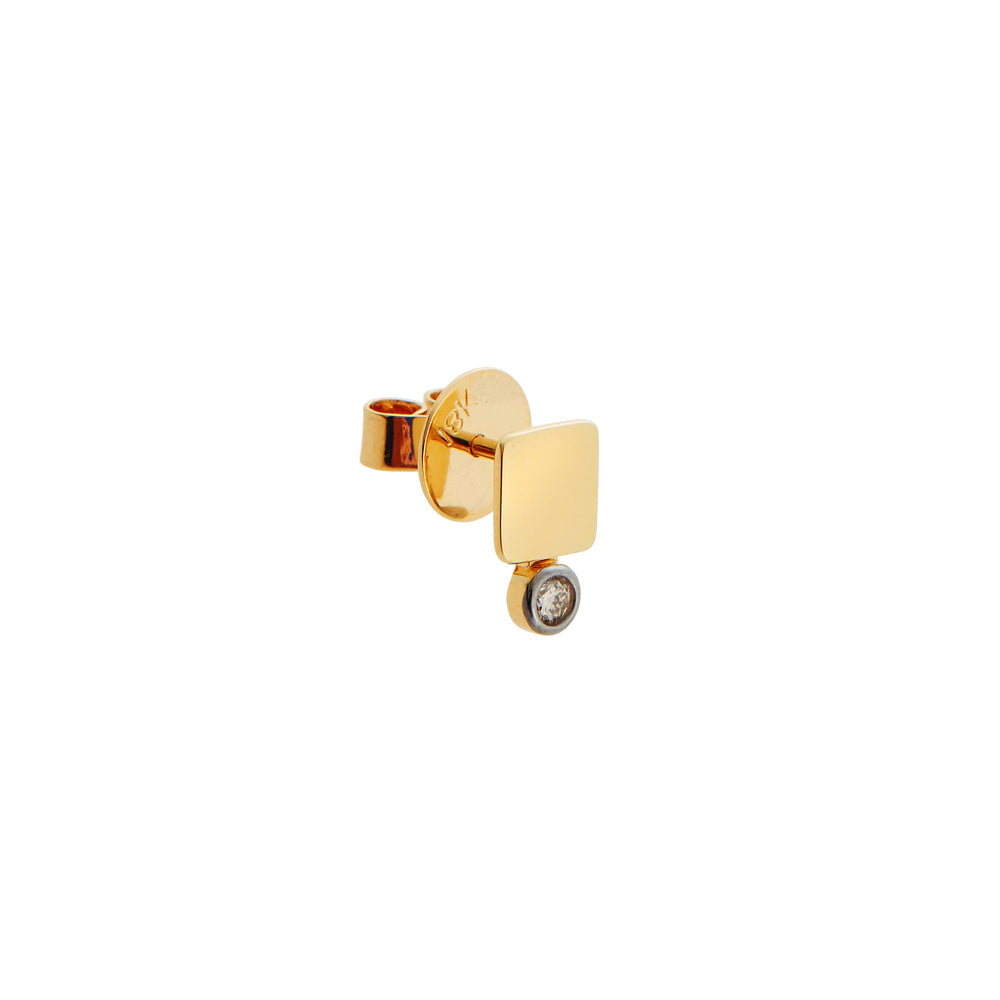 Floating Diamond Medium Tile Studs - Tile - Ileana Makri