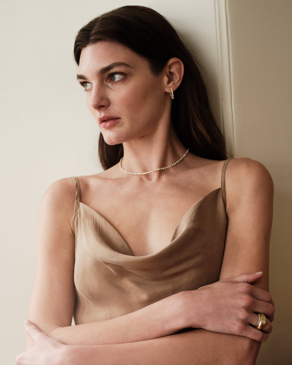 Floating Diamond Necklace - Classic - Ileana Makri