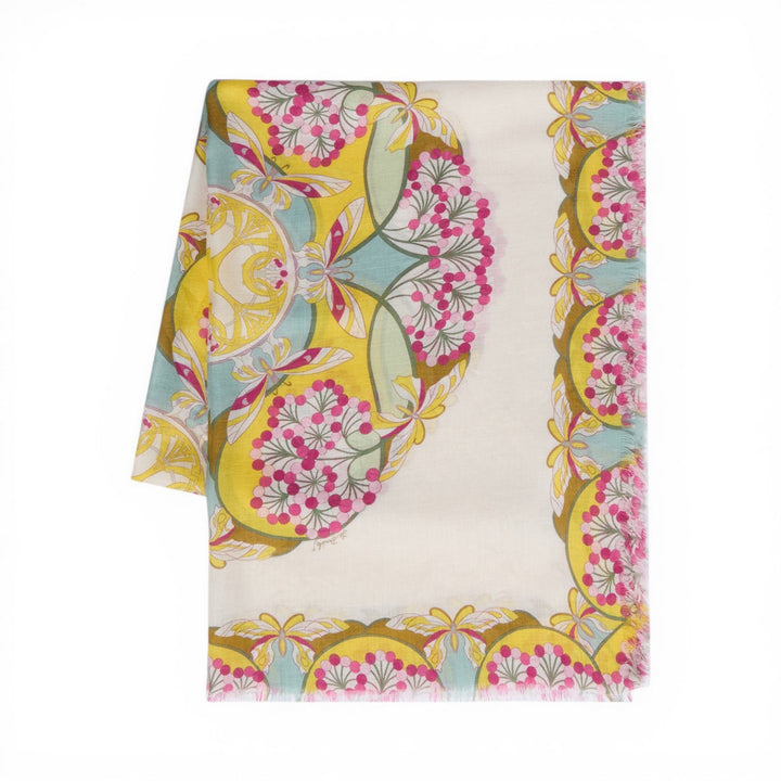 Florette Placée Fuchsia Scarf - La Double J Accessories - Ileana Makri