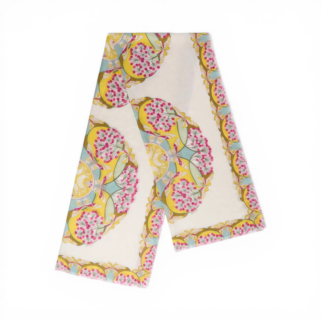 Florette Placée Fuchsia Scarf - La Double J Accessories - Ileana Makri