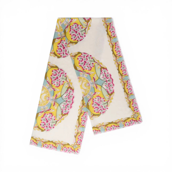 Florette Placée Fuchsia Scarf - La Double J Accessories - Ileana Makri