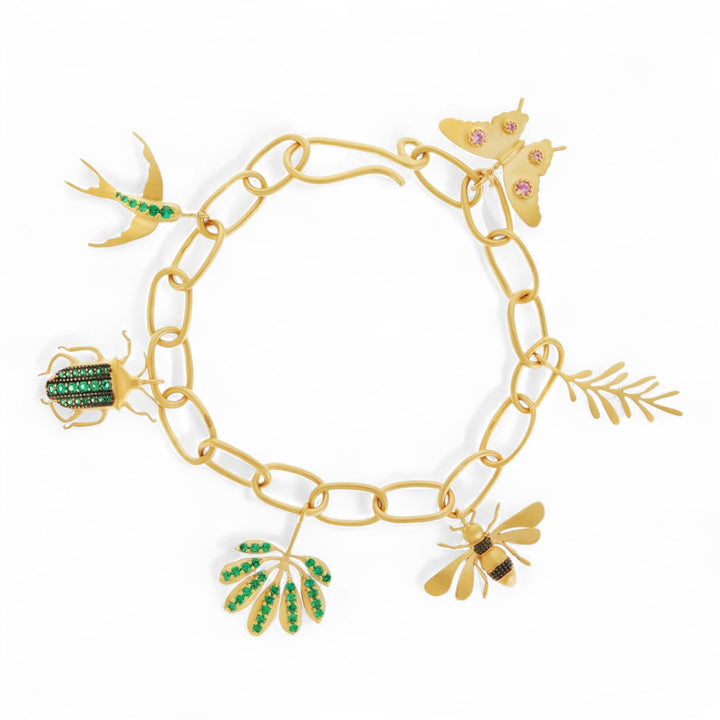Fly Charm Bracelet