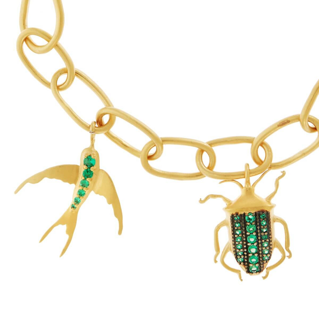 Fly Charm Bracelet - Eye M Jungle - Ileana Makri