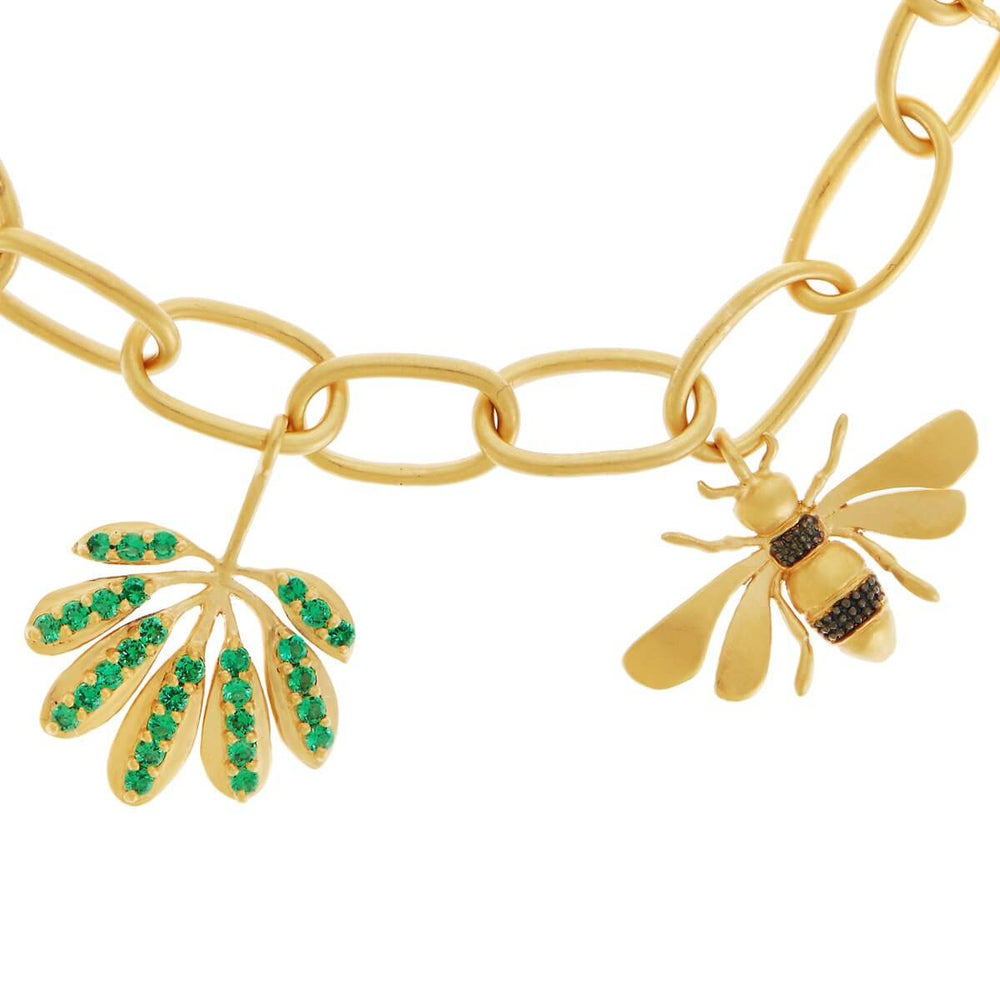 Fly Charm Bracelet - Eye M Jungle - Ileana Makri