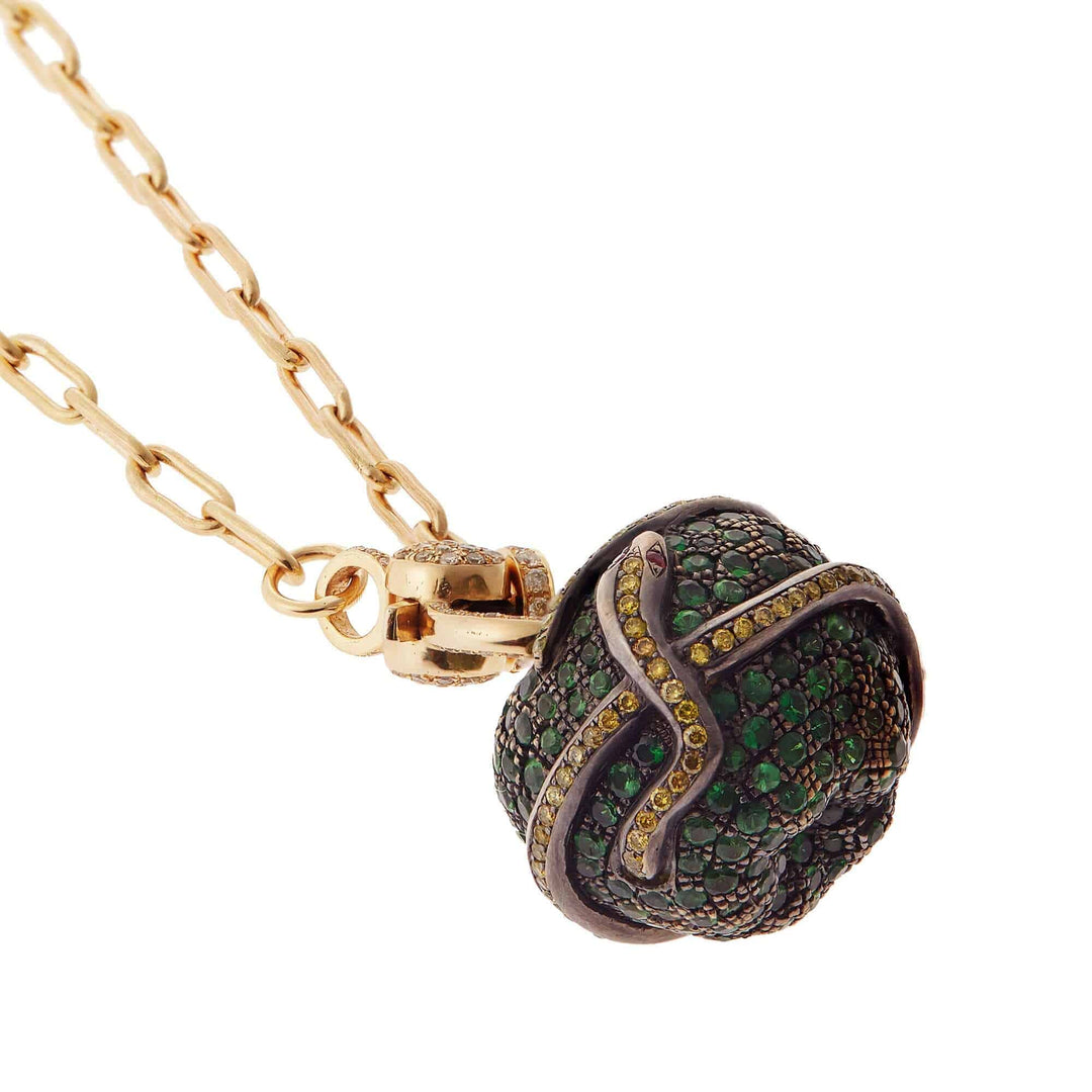 Forbidden Fruit Pendant - SNAKES - Ileana Makri