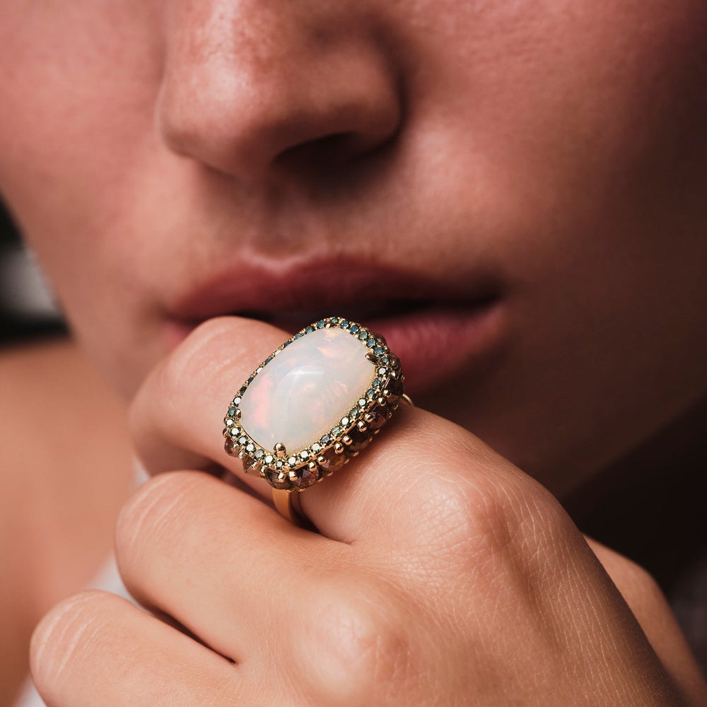 Forest Flame Ring - OAK - Archive - Ileana Makri