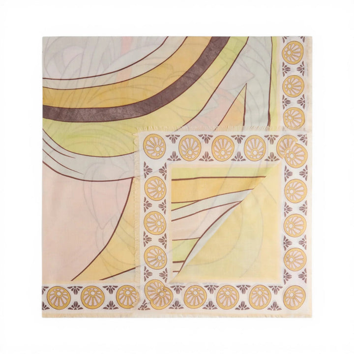 Foulard 140 Tulip Placée Pale Pink - La Double J Accessories - Ileana Makri