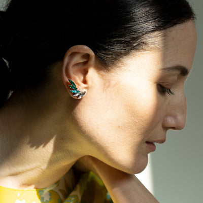 Frida Earrings Acqua - Tataborello - Ileana Makri store