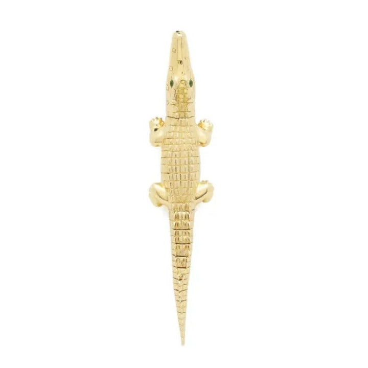 Gold Alligator Bite Earring - Bibi Van Der Velden - Ileana Makri