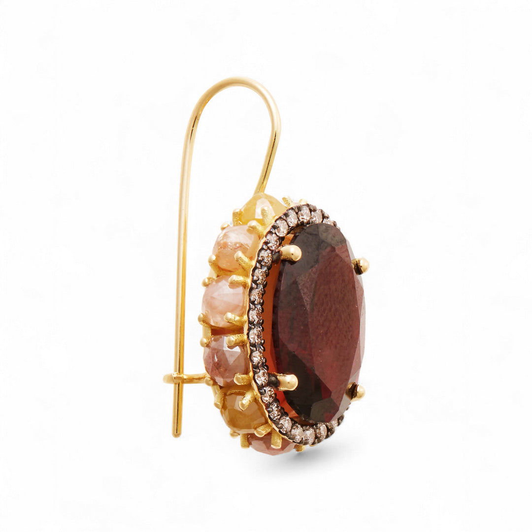 Gold Eternity Earrings - OAK - Archive - Ileana Makri