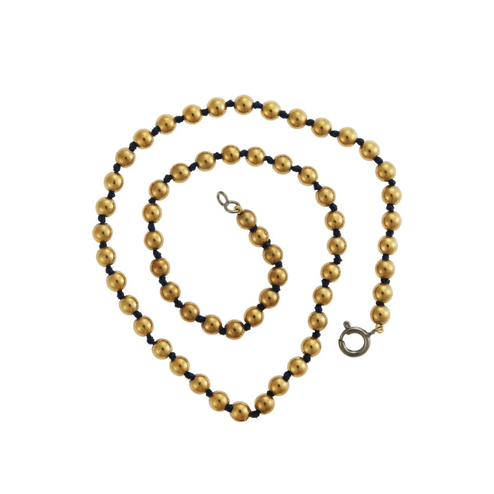 Gold Hematite Beads - Eye M Beads - Ileana Makri