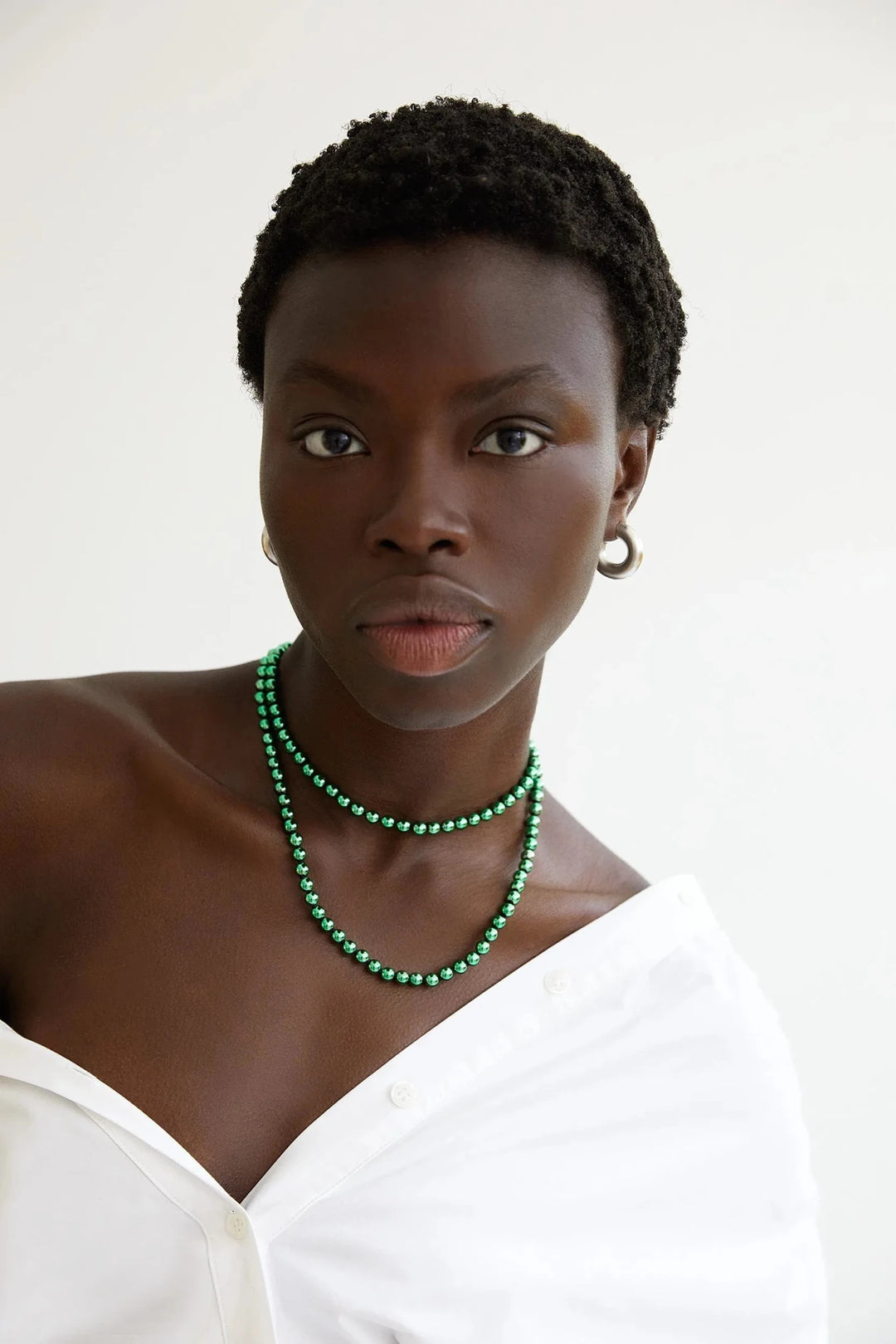 Gold Hematite Beads - Eye M Beads - Ileana Makri