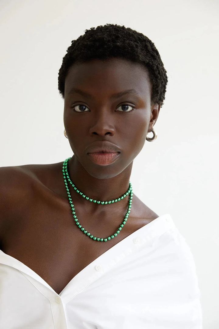 Gold Hematite Beads - Eye M Beads - Ileana Makri