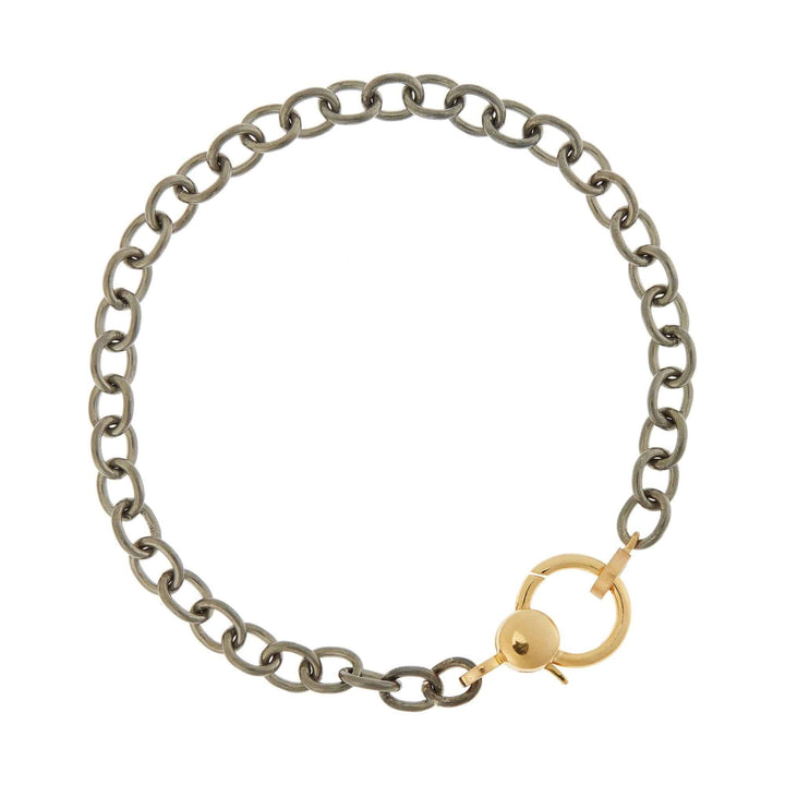 Gold Lock Chain Bracelet - Chains - Ileana Makri