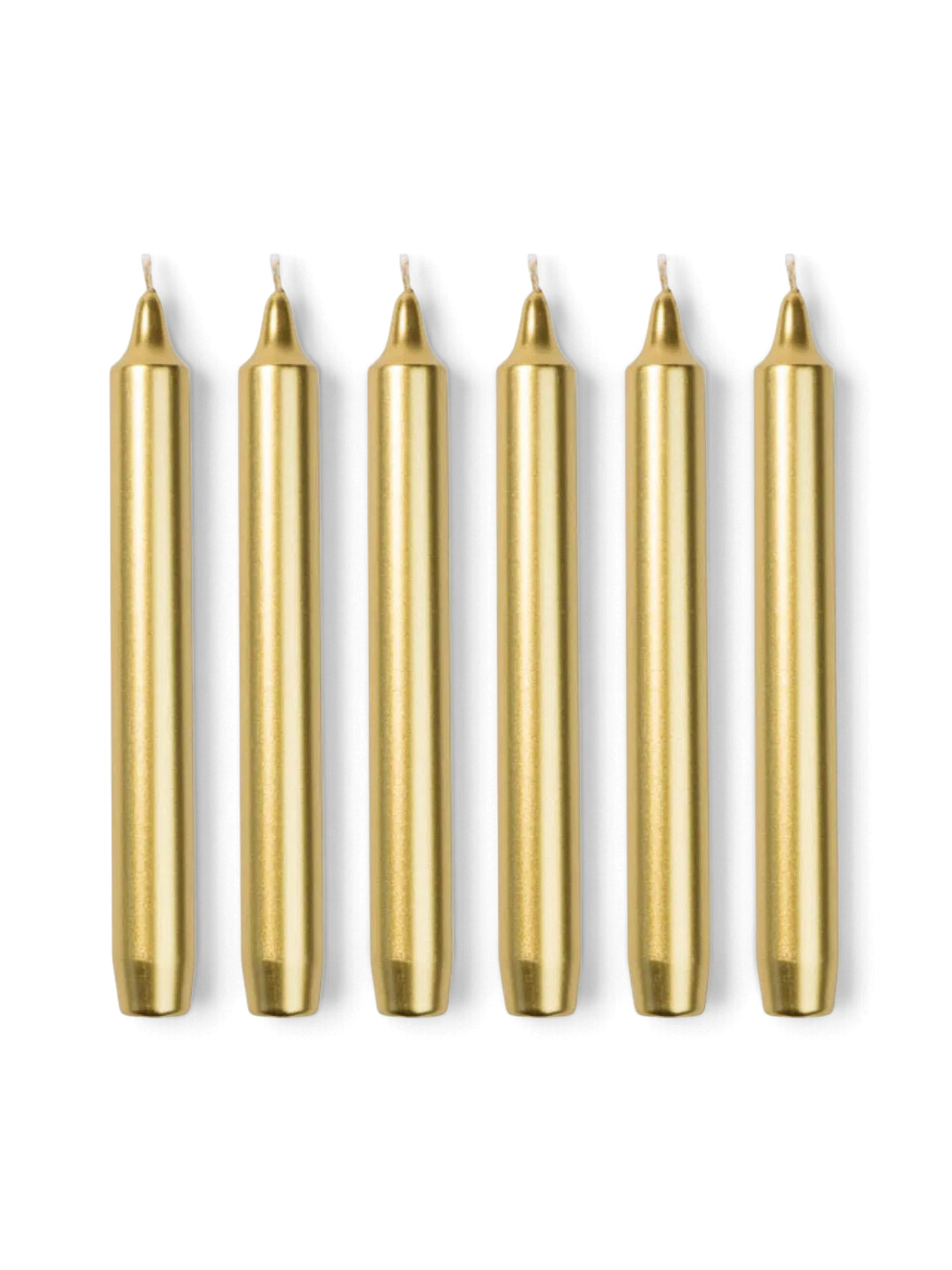Gold Madeleine Tapered Candles (Box of 6) - Cire Trudon - Ileana Makri