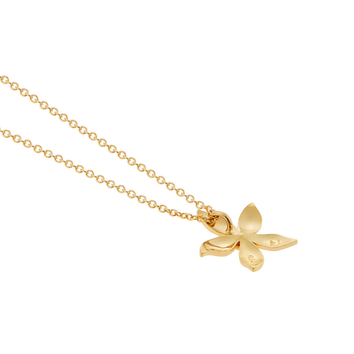 Golden Blossom Necklace Y - D - L - Blossom - Ileana Makri
