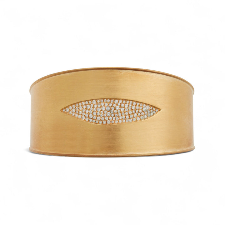 Golden Breeze Cuff Bracelet - Falling Leaves - Ileana Makri