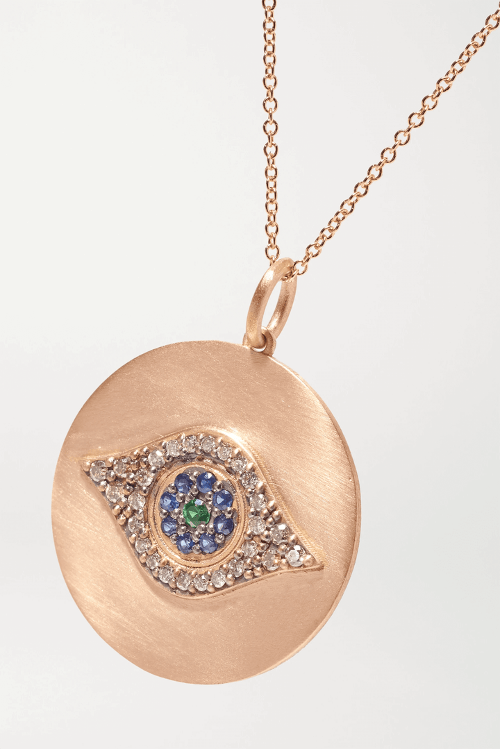 Golden Eye Pendant P - EYE LOVE - Ileana Makri