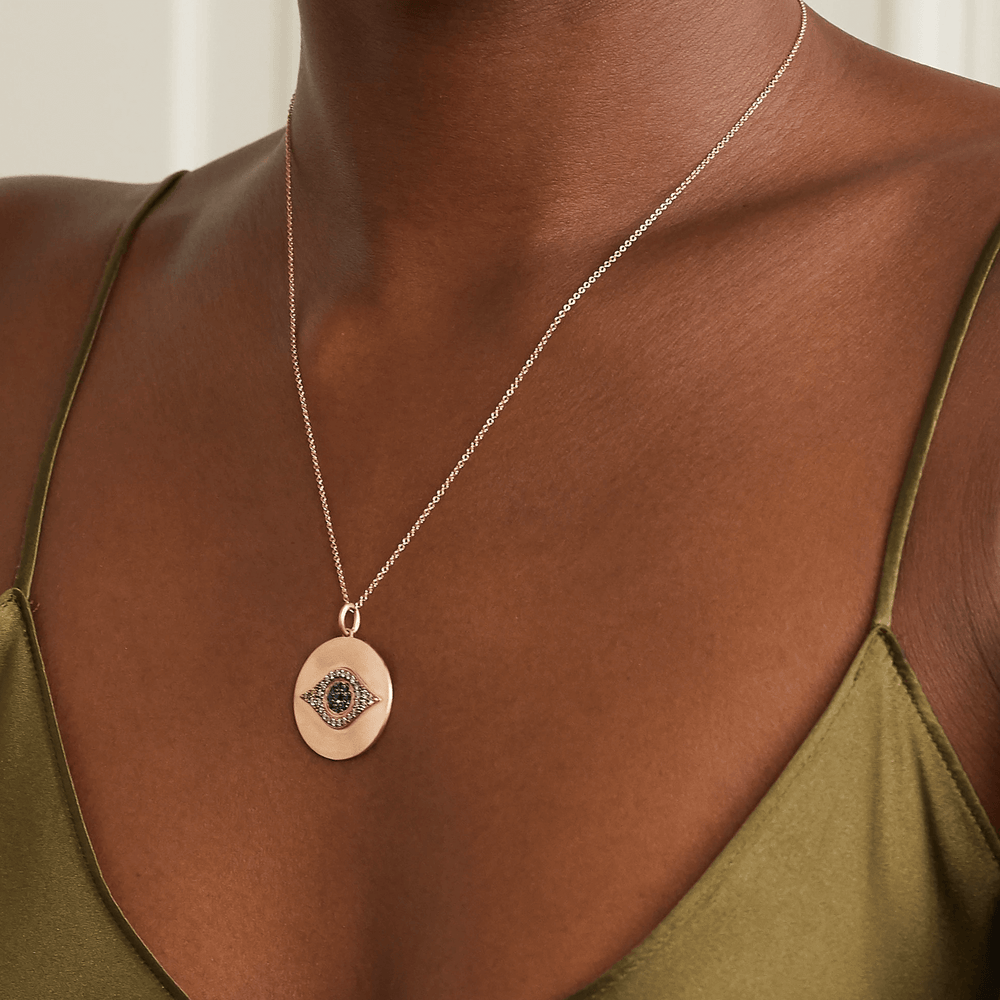 Golden Eye Pendant P - EYE LOVE - Ileana Makri