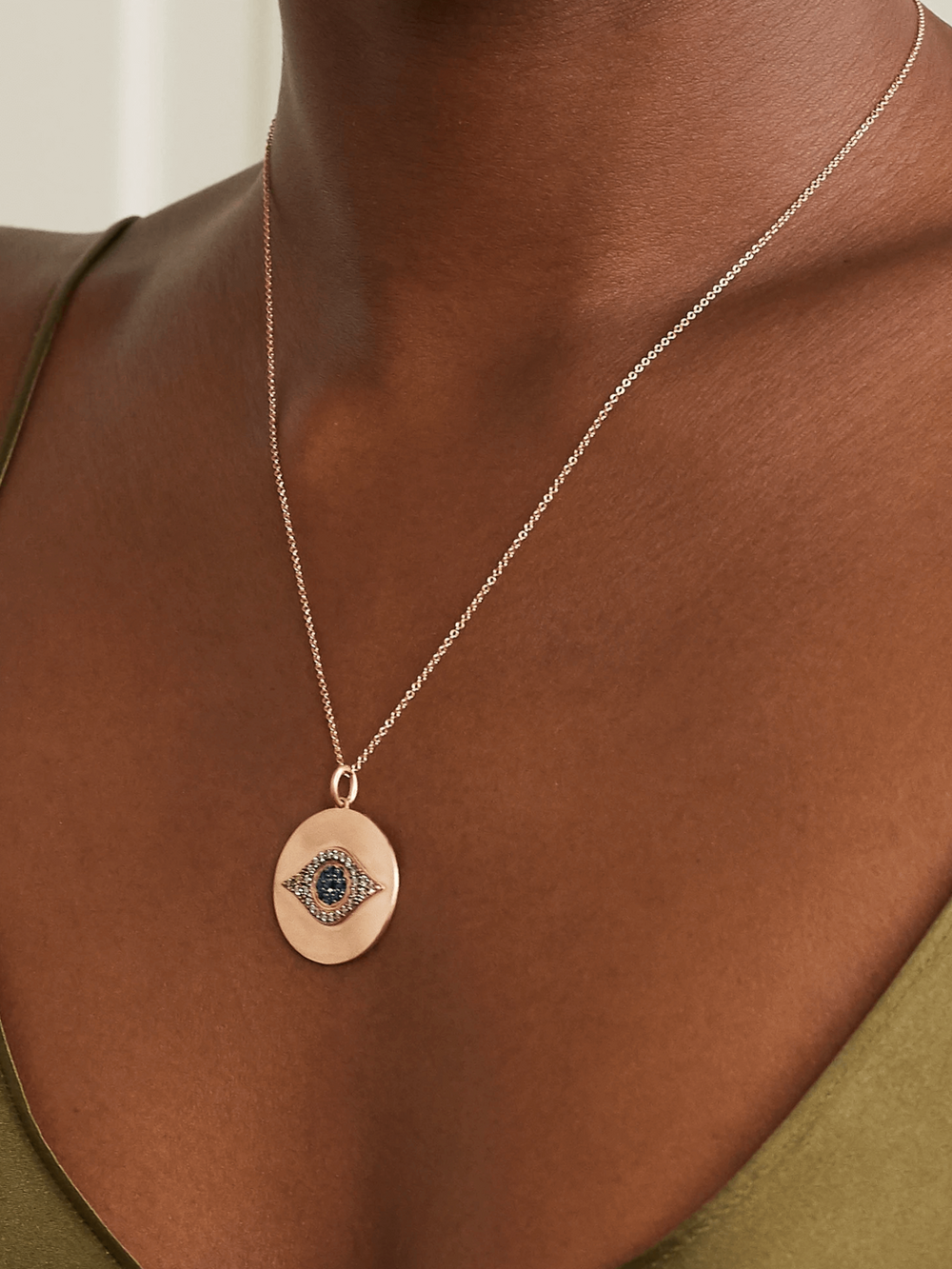 Golden Eye Pendant P - EYE LOVE - Ileana Makri