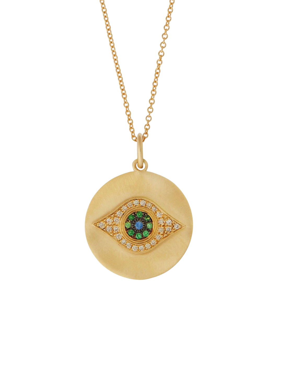 Golden Eye Pendant Y - EYE LOVE - Ileana Makri