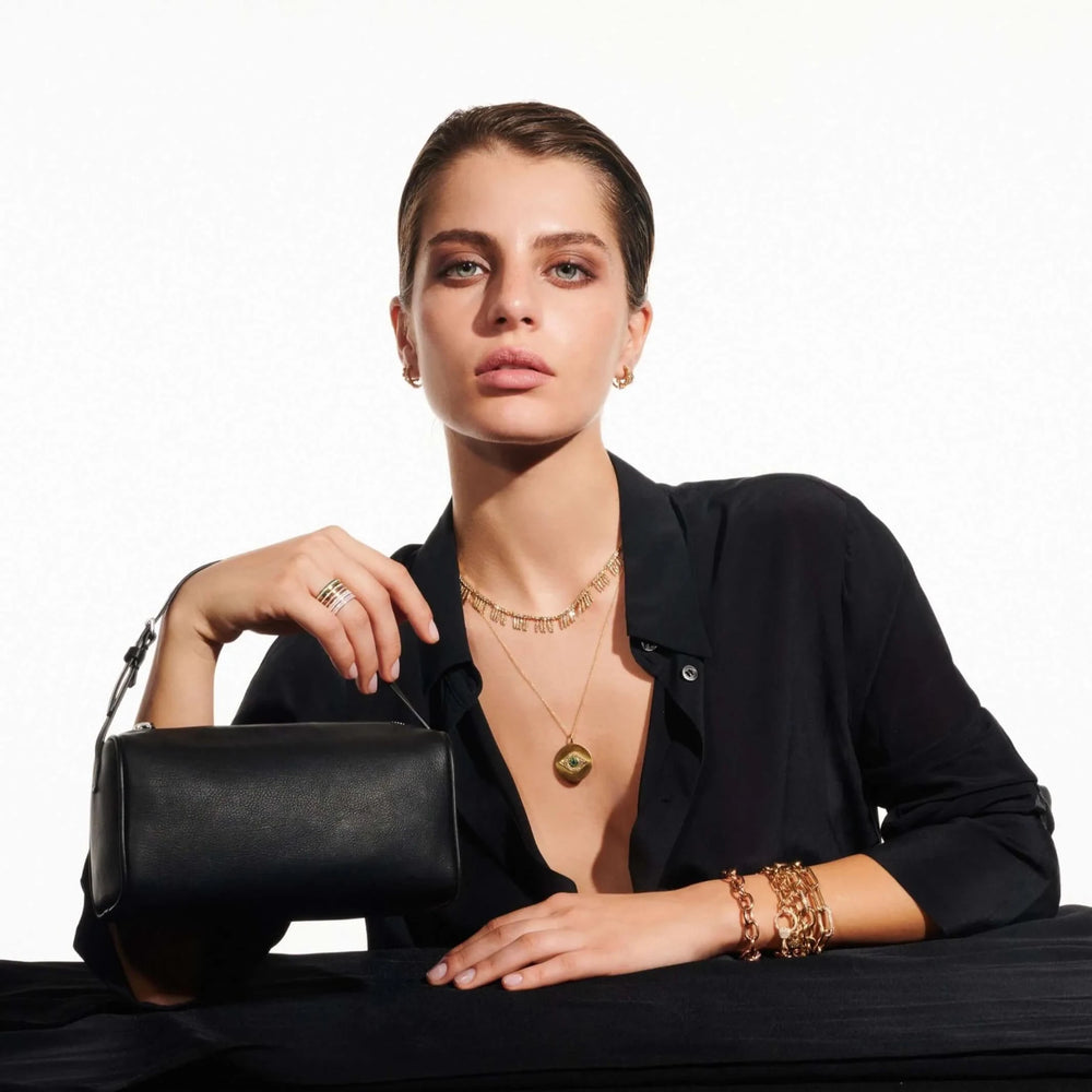 Golden Eye Pendant Y - EYE LOVE - Ileana Makri