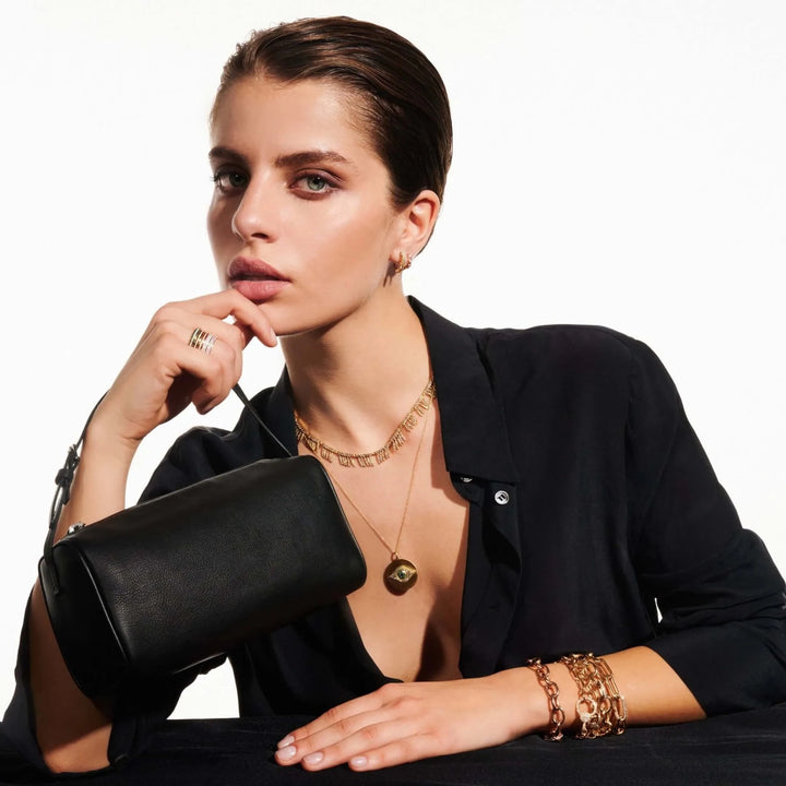 Golden Eye Pendant Y - EYE LOVE - Ileana Makri