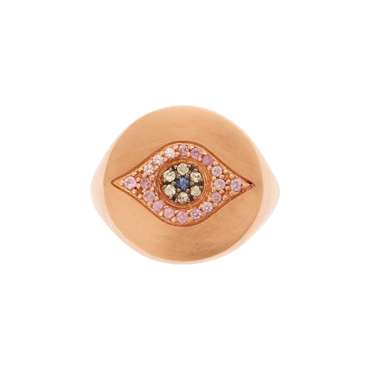 Golden Eye Ring P - EYE LOVE - Ileana Makri