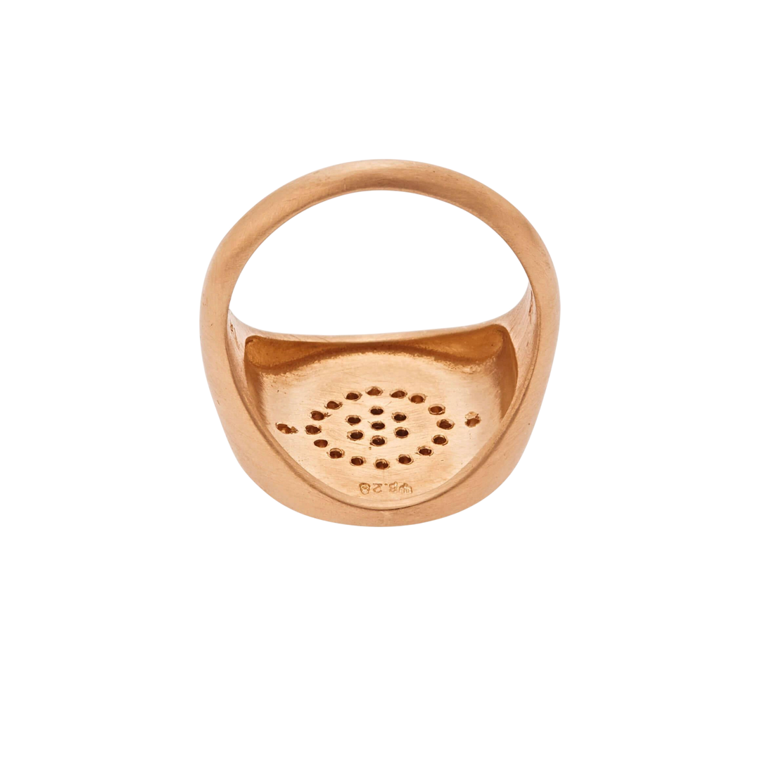 Golden Eye Ring P - EYE LOVE - Ileana Makri