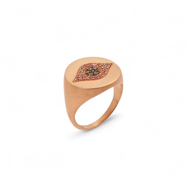 Golden Eye Ring P - EYE LOVE - Ileana Makri