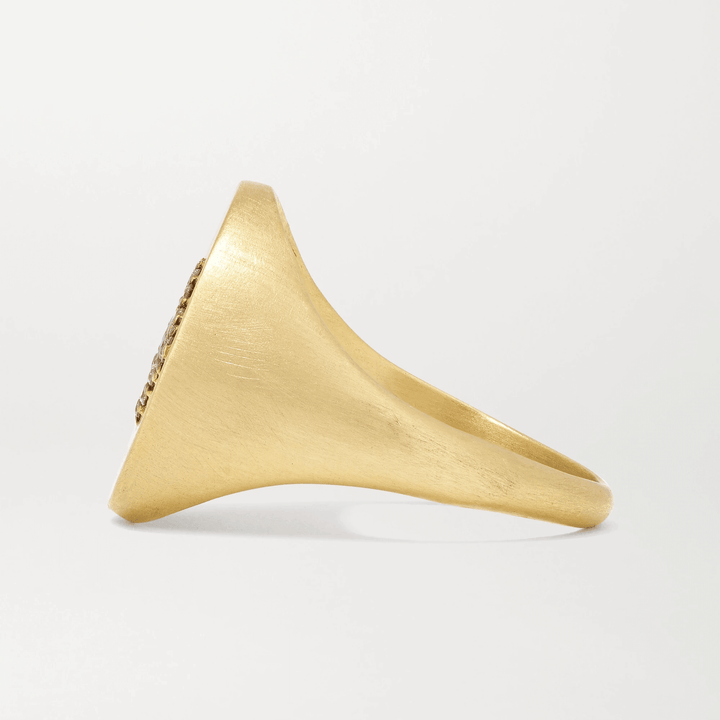 Golden Eye Ring Y - EYE LOVE - Ileana Makri
