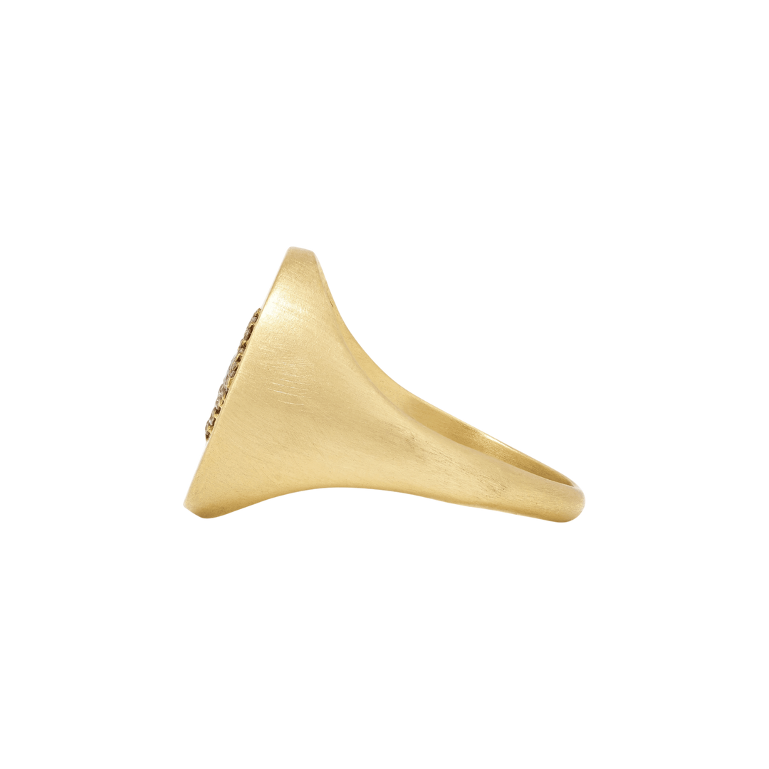 Golden Eye Ring Y - EYE LOVE - Ileana Makri