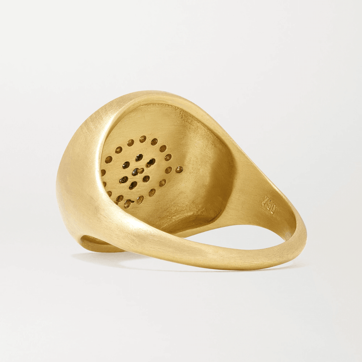 Golden Eye Ring Y - EYE LOVE - Ileana Makri