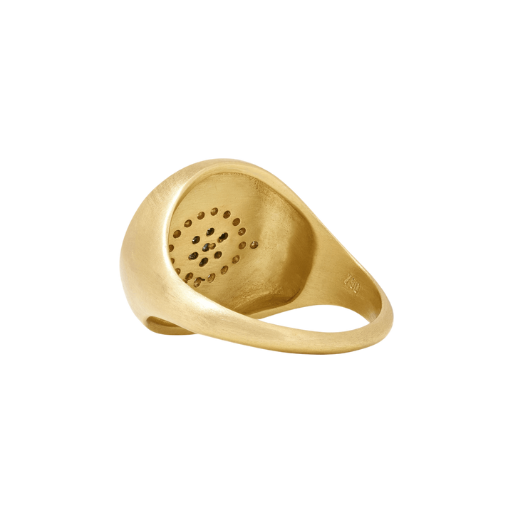 Golden Eye Ring Y - EYE LOVE - Ileana Makri