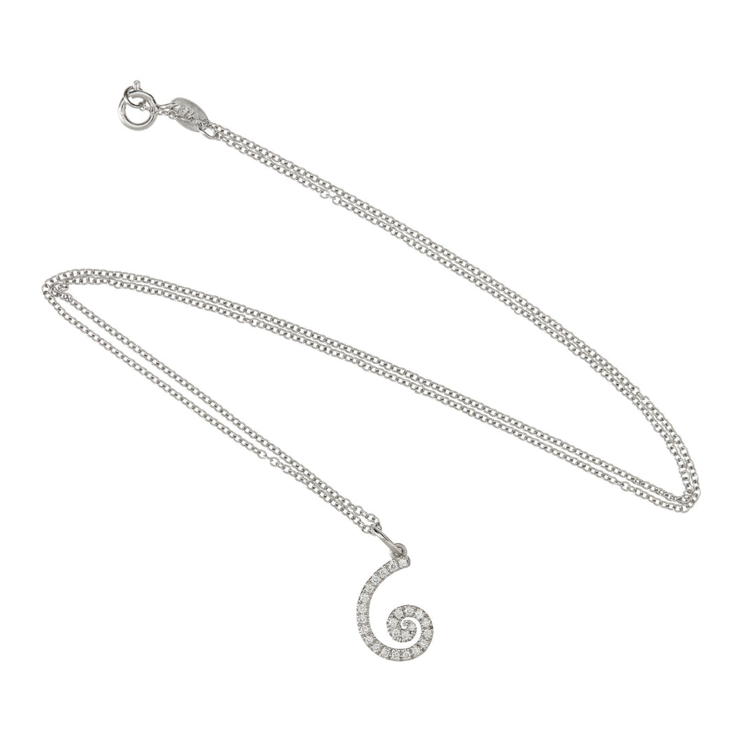 Gouri 2026 Pavé Diamond Charm Necklace - Gouri 2026 - Ileana Makri