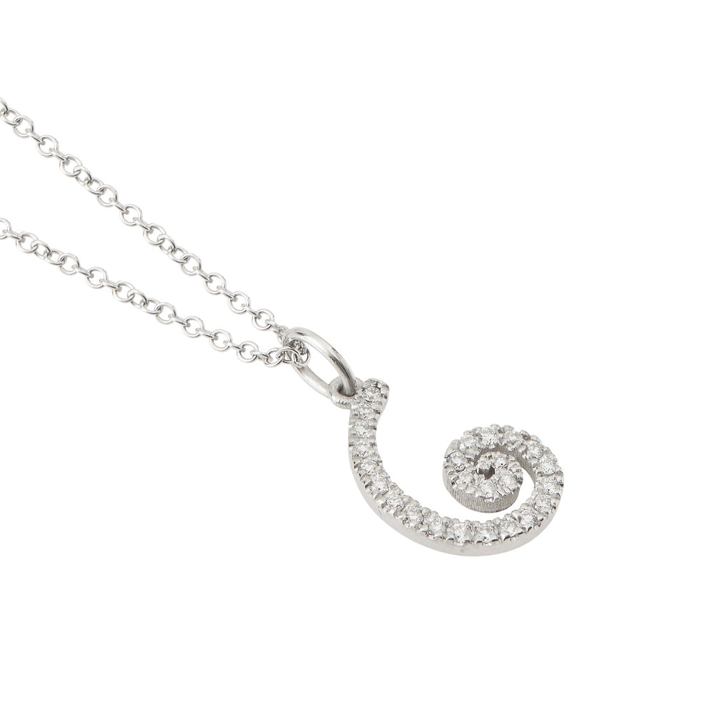 Gouri 2026 Pavé Diamond Charm Necklace - Gouri 2026 - Ileana Makri