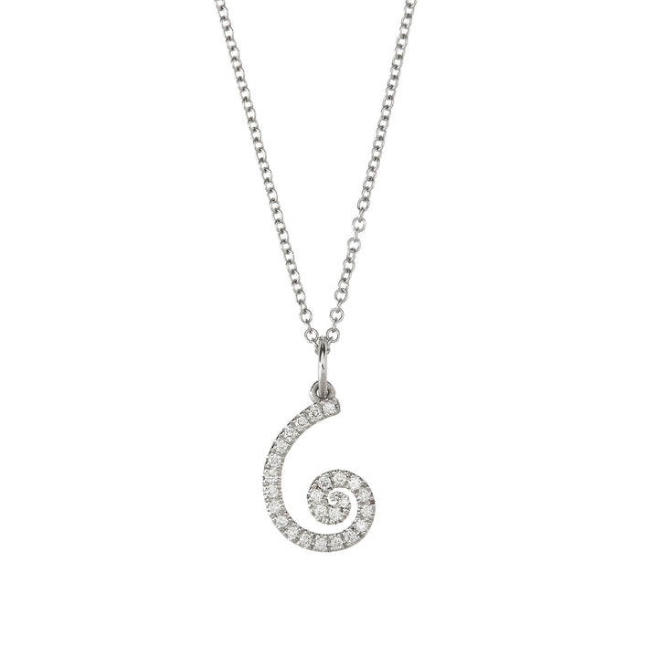 Gouri 2026 Pavé Diamond Charm Necklace - Gouri 2026 - Ileana Makri