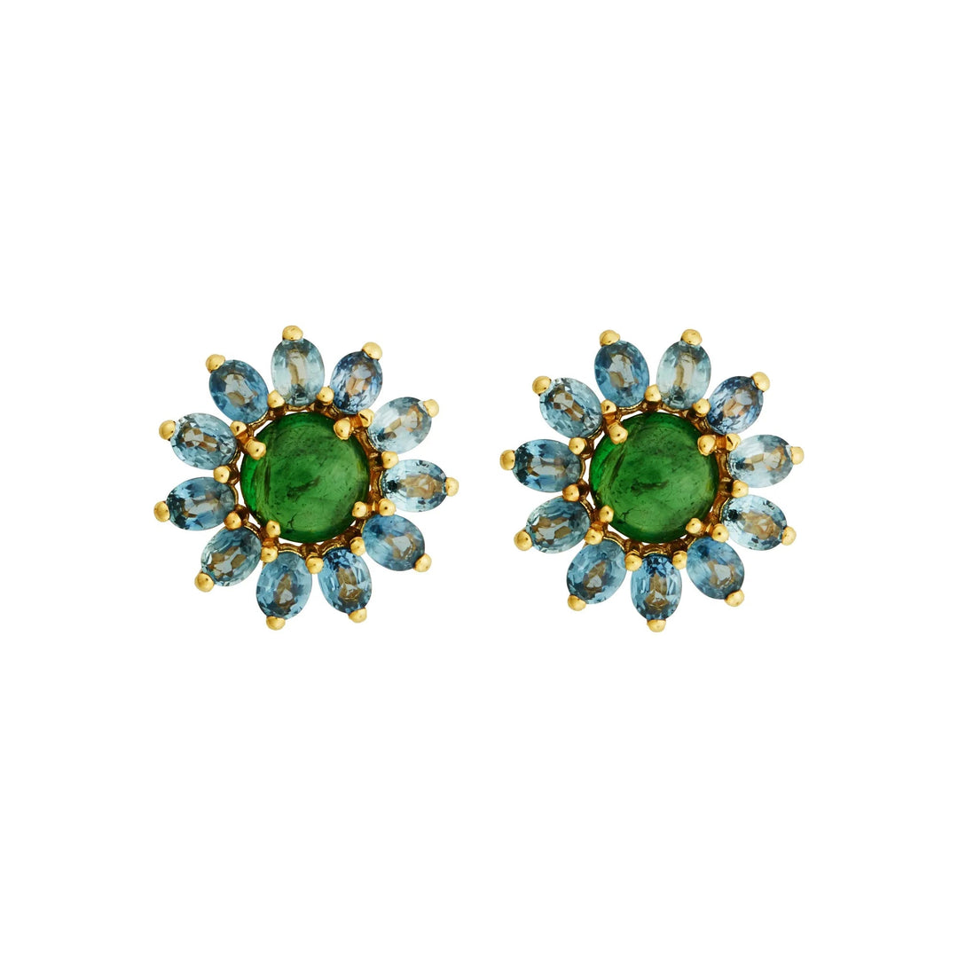 Grace Flower Studs Y - Ts - Tz - Florescence - Ileana Makri