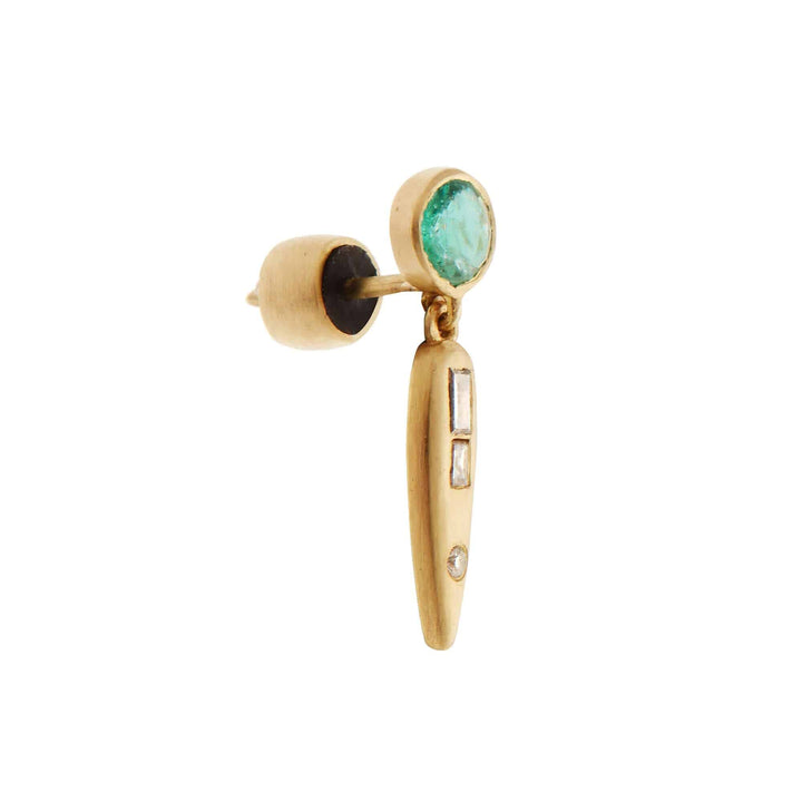 Grass Beam Earrings Y - D - EM - Grass - Ileana Makri