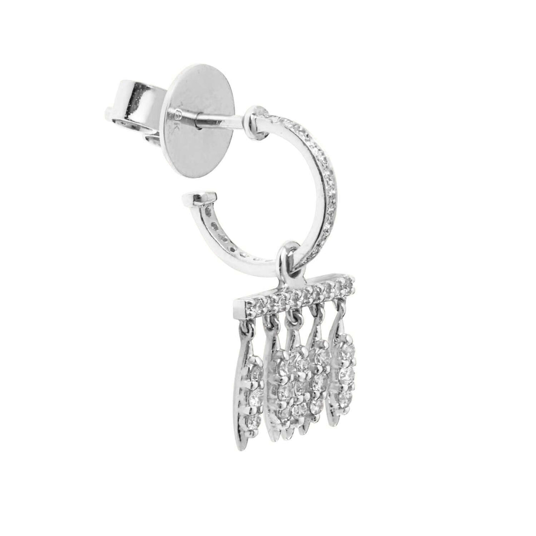 Grass Dewdrop Hoops W - D - Grass - Ileana Makri