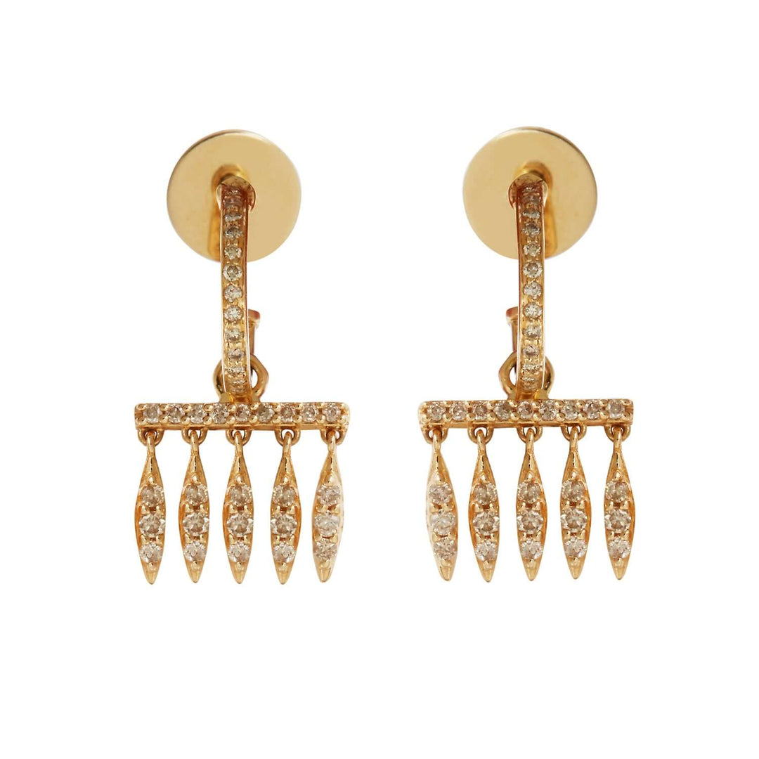Grass Dewdrop Hoops Y - LCHD - Grass - Ileana Makri