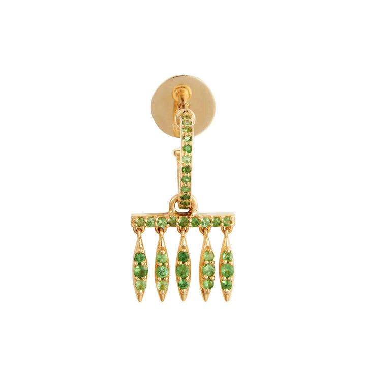 Grass Dewdrops Hoops Y - TS - Grass - Ileana Makri