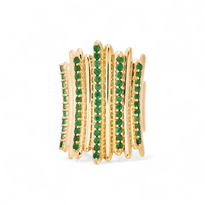 Grass Fence Ring Y - EM - Grass - Ileana Makri