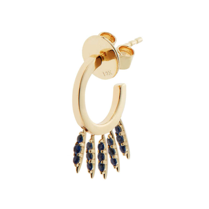 Grass Fringe Mini Hoops Υ - BS - Grass - Ileana Makri